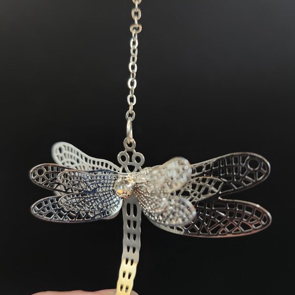 Rainbow Chakra Dragonfly Crystal Suncatcher Light Reflector - Picture 5 of 9